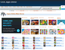 Tablet Screenshot of clickjogosonline.info